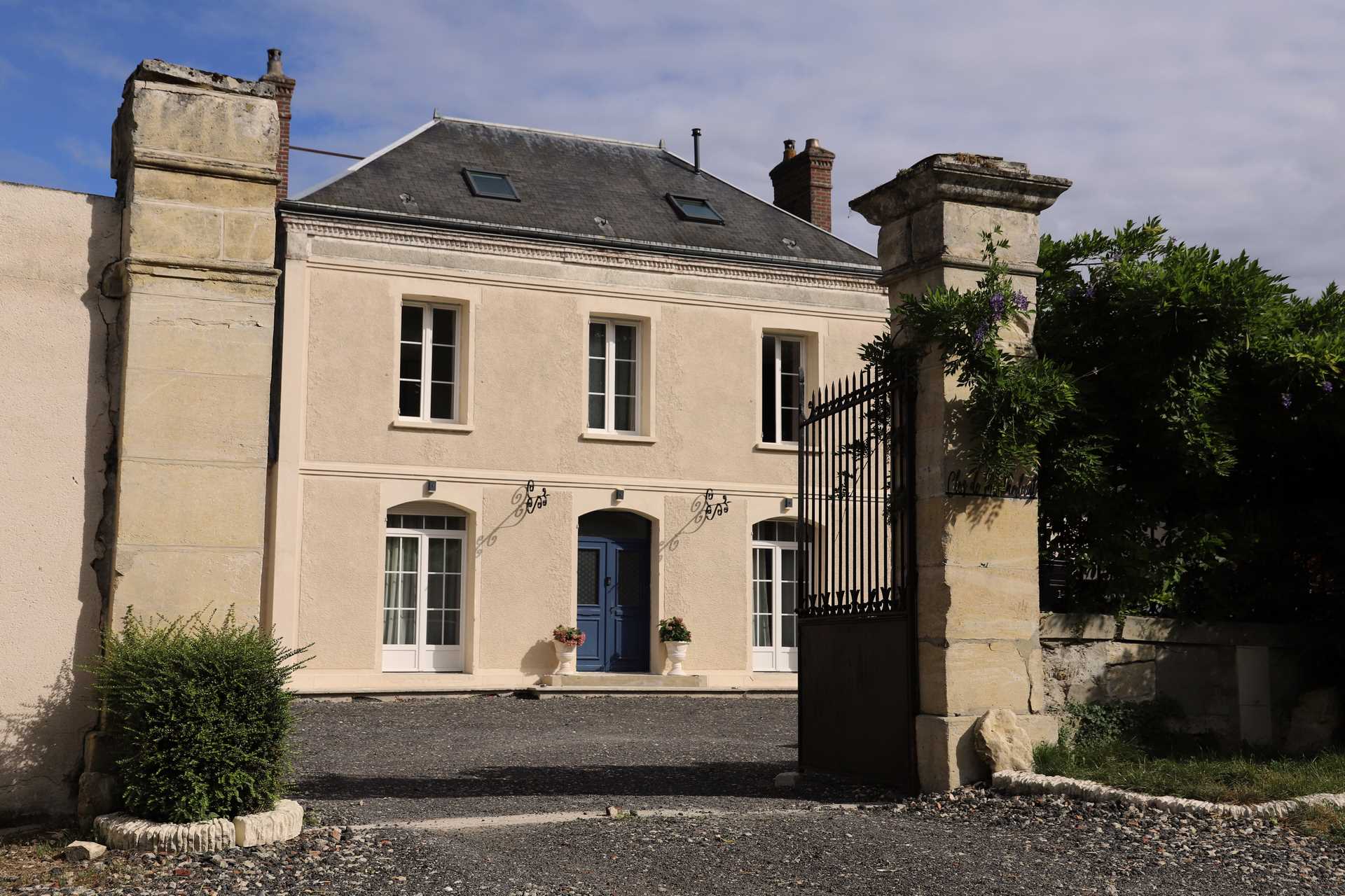 clos5 jardin arrière du Clos de Montherlant