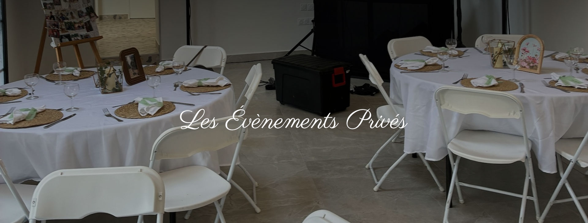 Organisation événements privés dans l'Oise 